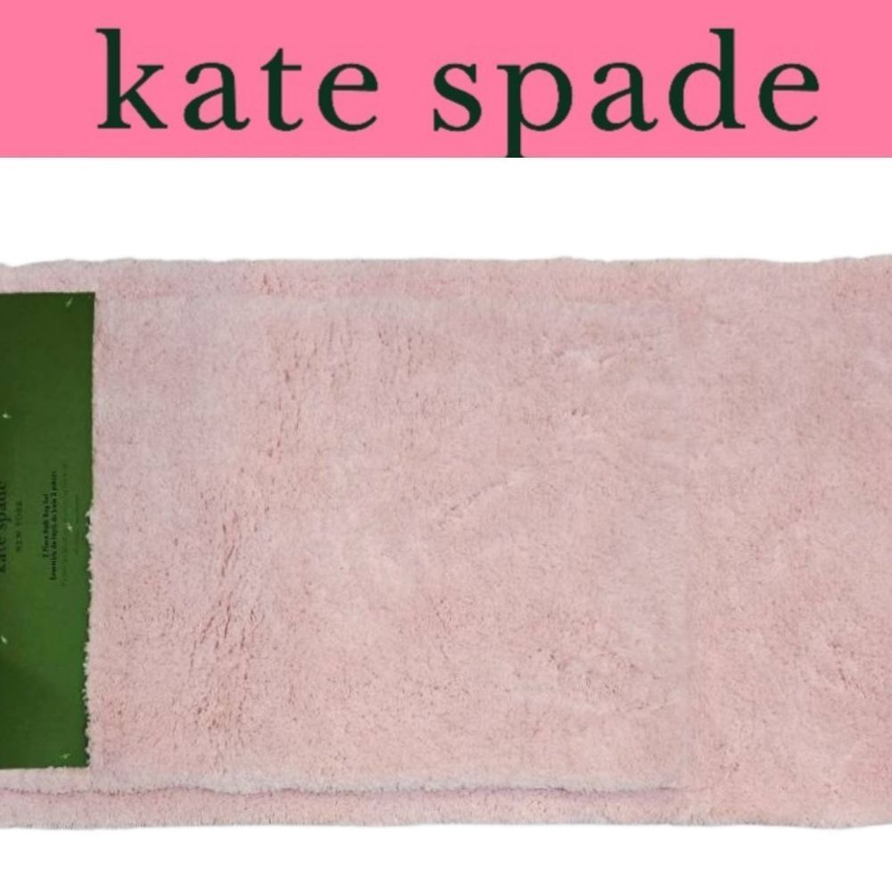 Kate Spade New York 2-PC Bath Rug Set- Pink